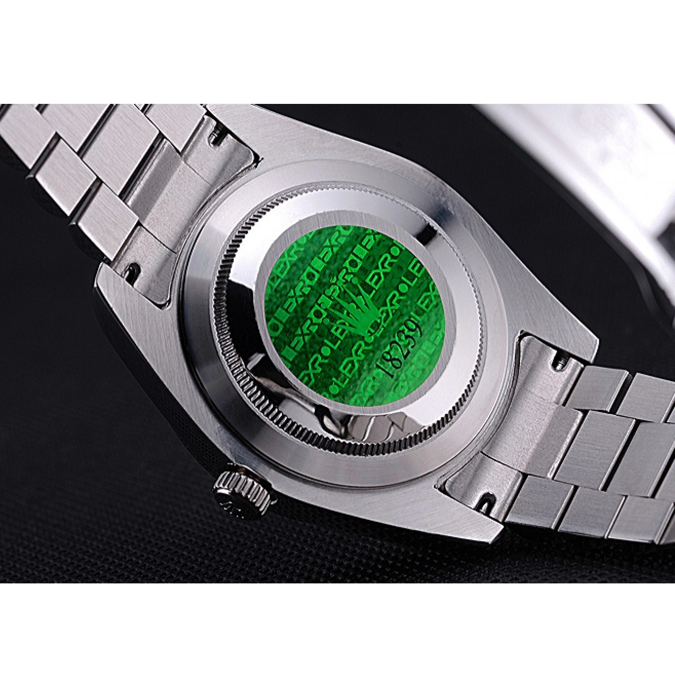 Best AAA Replica Sites Dial Steel Rolex Day-Date White Bracelet Stainless 622547 0527